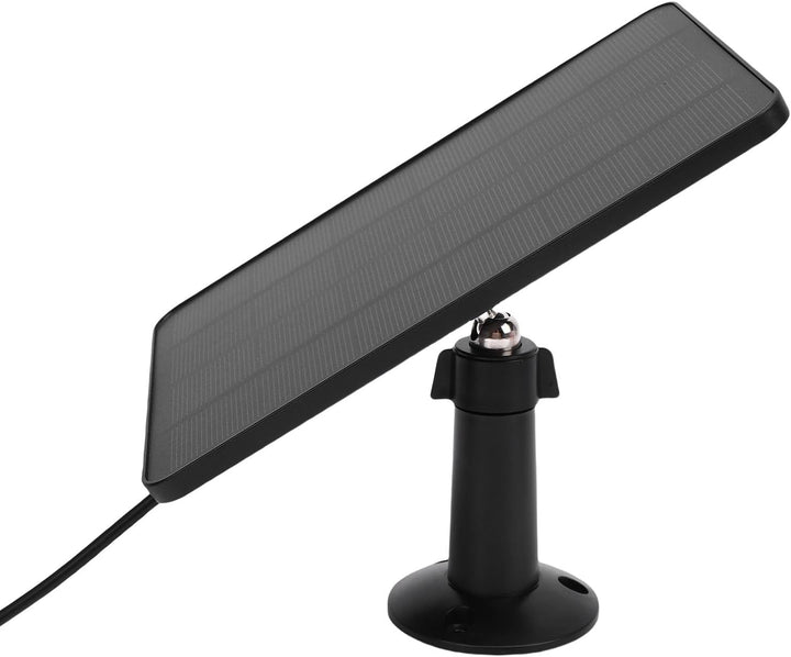 Solarpanel für Ring Doorbell, 10 W Solarpanel-Kamera-Ladegerät, Kompatibel mit Ring Battery Video Do