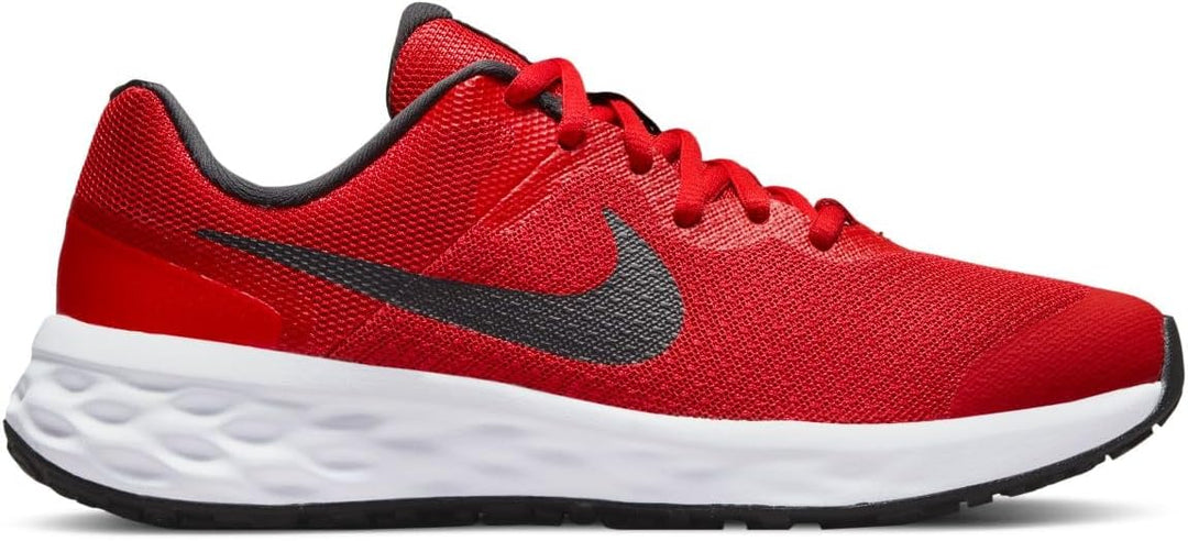 Nike Unisex Kinder Nike Revolution 6 Sneaker 19.5 EU University Red Black, 19.5 EU University Red Bl