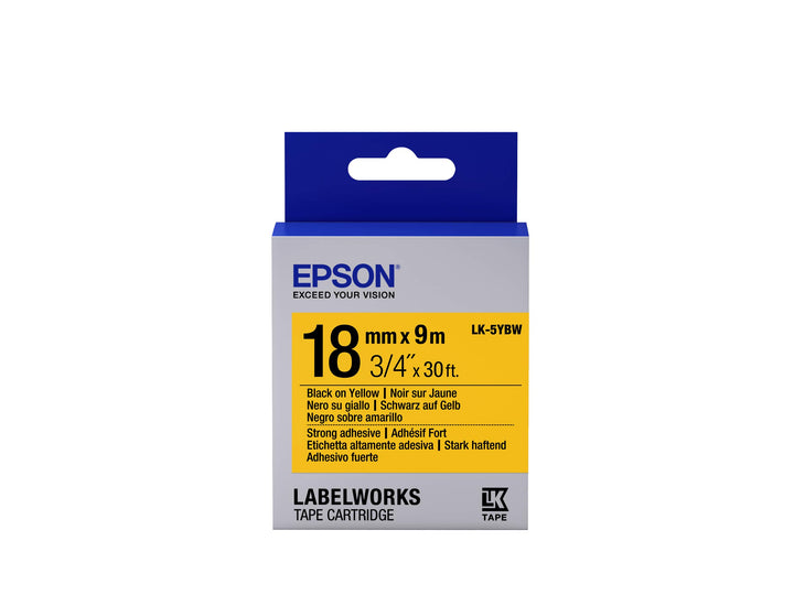 EPSON Ribbon LK-5YBW yellow/black