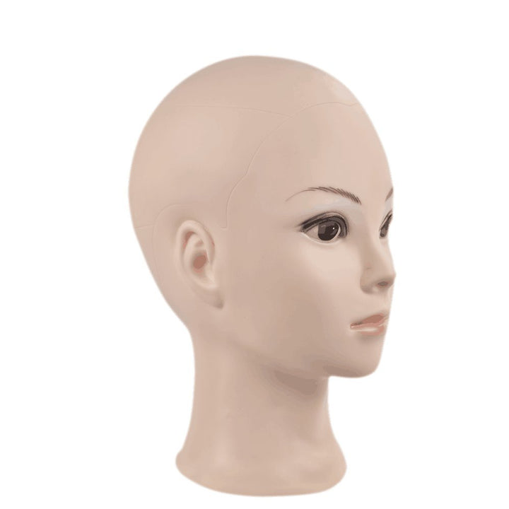 Mannequin-Kopf, weiblich ohne Haare, zum Üben für Perückenherstellung und Ausstellen von Perücken, m