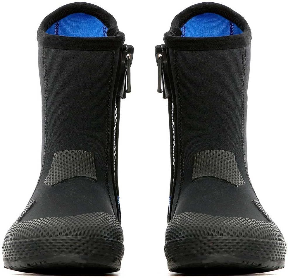 Aqua Lung Superzip Ergo II Neoprenfüssling schwarz/blau 5mm 46, 46