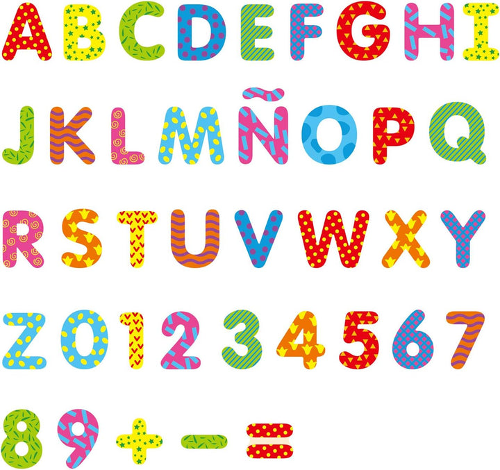 VIGA 59429 Toys - Magnetische Buchstaben und Zahlen