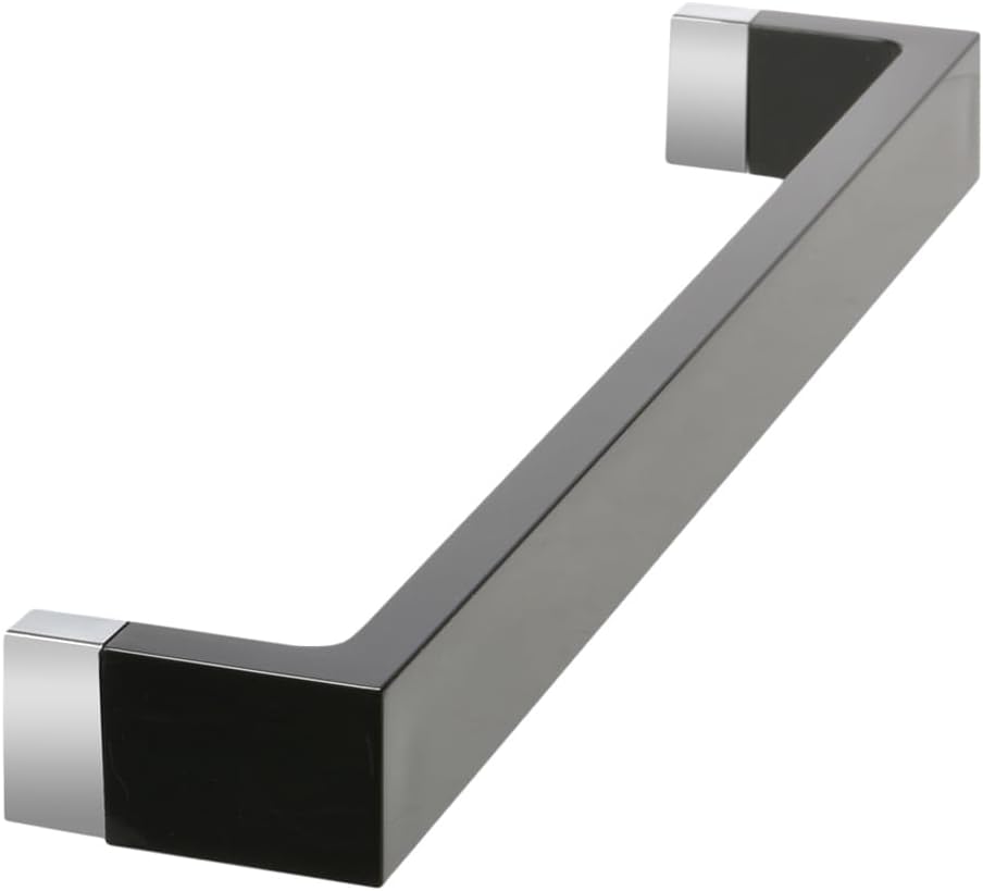 Kartell Rail Handtuchhalter, Plastik, Schwarz, 45 x 7.5 x 4 cm 45 cm Schwarzglänzend, 45 cm Schwarzg