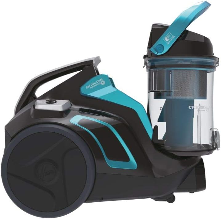 Hoover Bodenstaubsauger mit Parkettdüse – beutelloser Staubsauger mit Zyklon- & Selbstreinigungs-Tec
