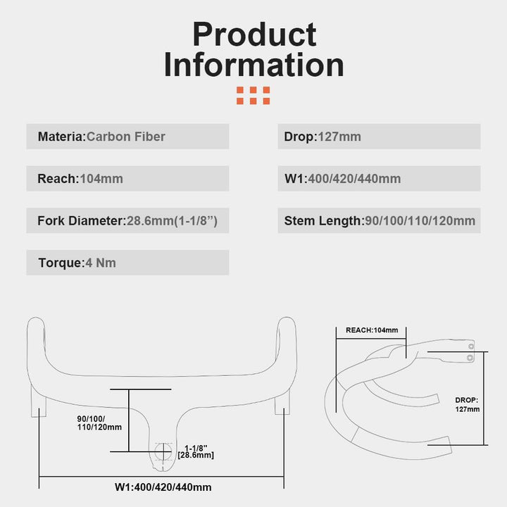 RXL SL 28.6mm carbon lenker integrierte lenkervorbau einheit rennrad aero lenker fur rennrader inter