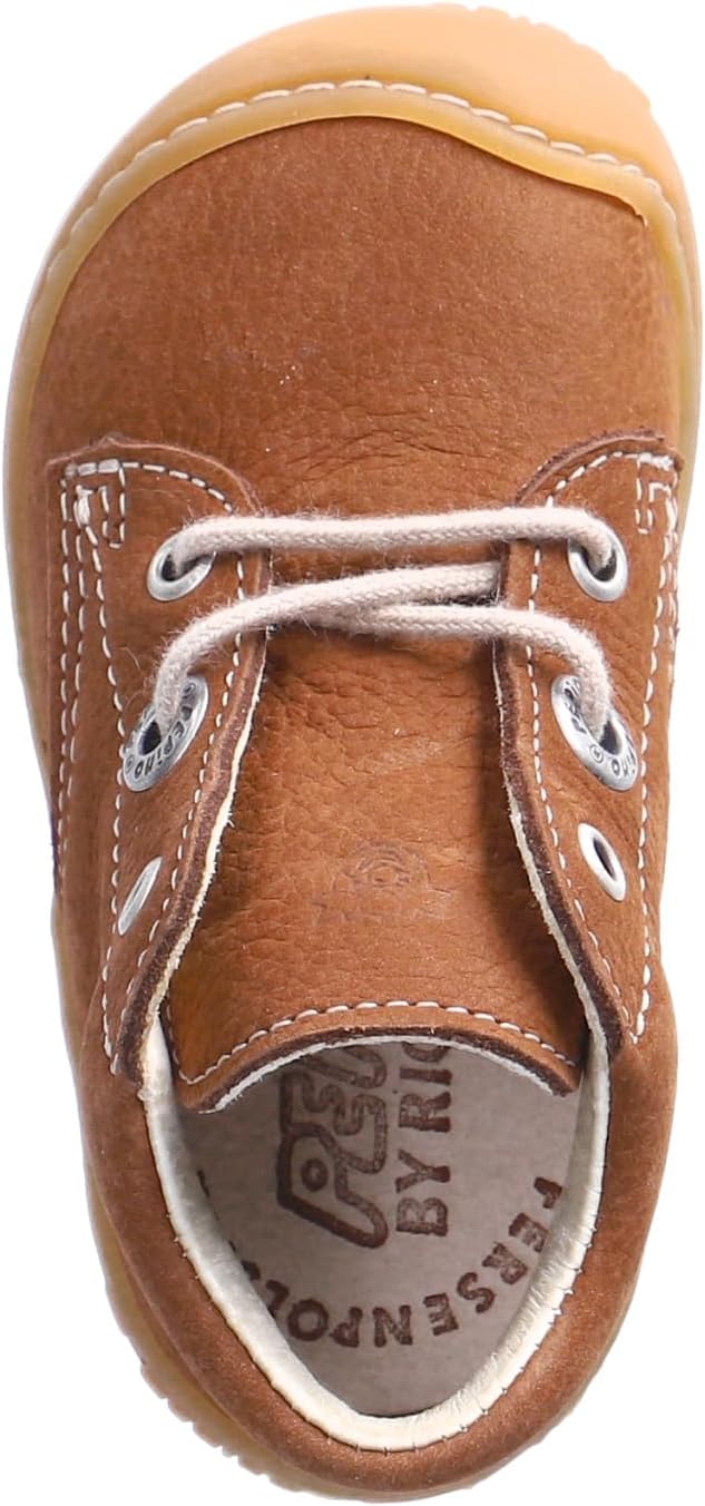 RICOSTA Baby Lauflernschuhe - Jungen Cory braun 18 EU Weit, 18 EU Weit