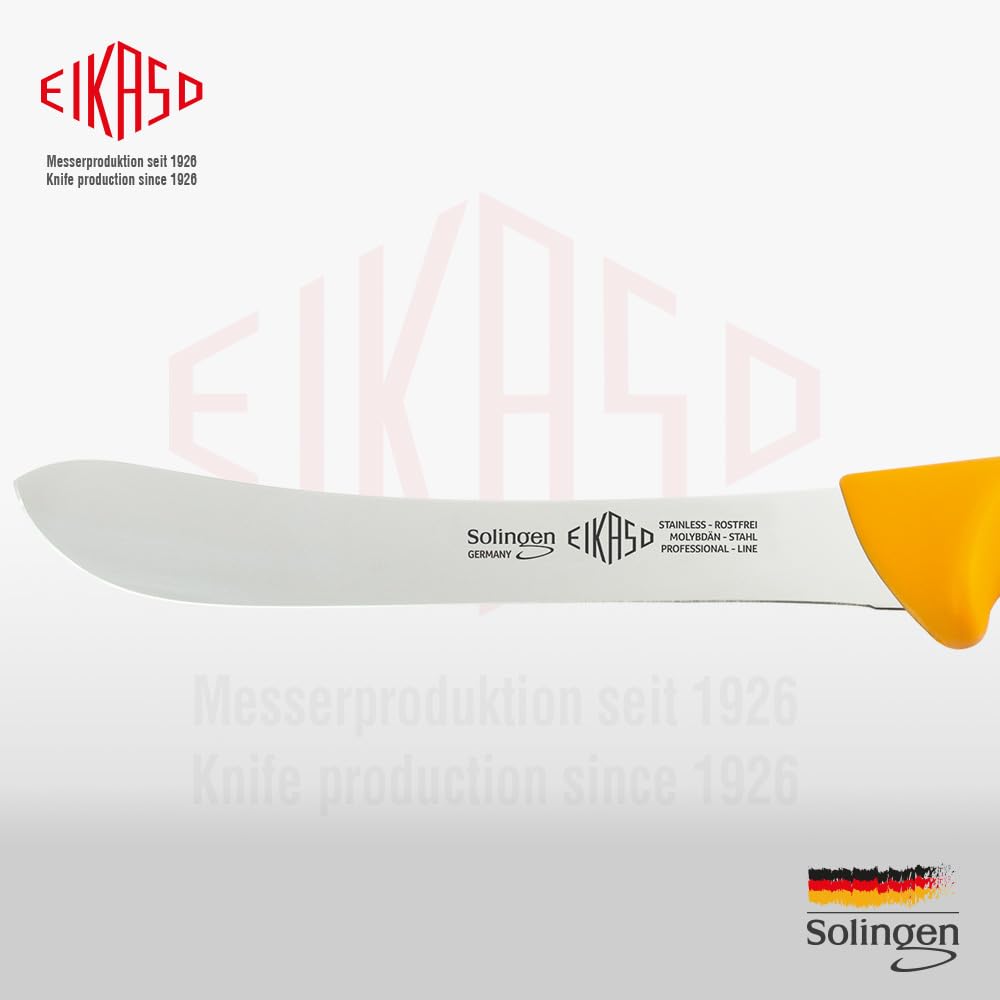 EIKASO Solingen Küchenmesser 21cm Klinge aus Molybdänstahl 1.4116 Fleischmesser Sortiermesser für Ho