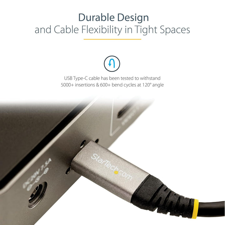 StarTech.com 2m USB-C Kabel 5Gbit/s - Hochwertiges USB-C Kabel - USB 3.2 Gen 1 Typ-C Kabel - 100W (5