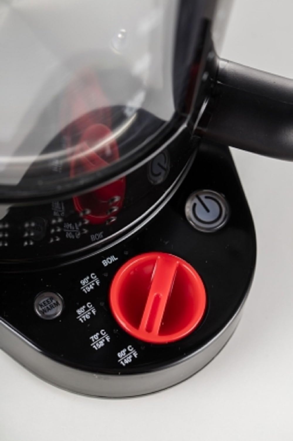 Bodum 11659-01EURO Bistro Elektrischer kocher, doppelwandig mit Temperaturregelung Kunststoff 19.5 x
