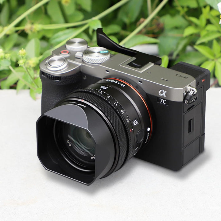 Haoge LH-S245N Gegenlichtblende für Sony FE 50 mm F2.5 G FE 40 mm F2.5 G FE 24 mm F2.8 G Gegenlichtb
