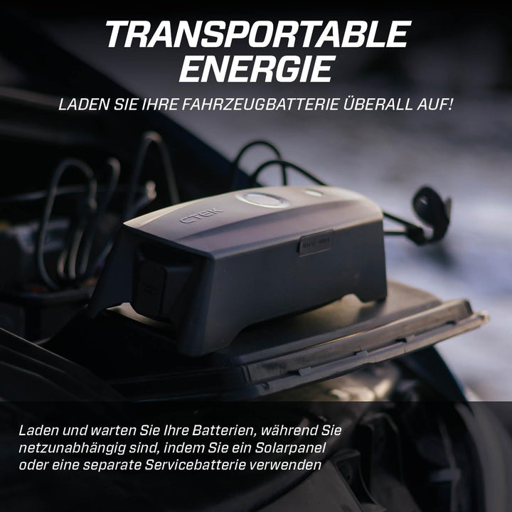 CTEK CS FREE - PORTABLES BATTERIELADE- UND WARTUNGSGERÄT MIT ADAPTIVE BOOST TECHNOLOGIE,