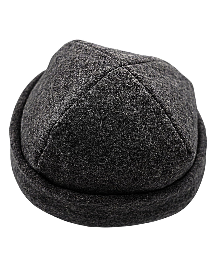 frihed. Saunahut Anthrazit aus Wollwalk - 100% Schafschurwolle - Premium Sauna Accessoire für Männer