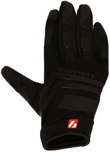 BARNETT FRG-03 Schwarz professionell Receiver Fussball Handschuhe, RE, DB, RB, S