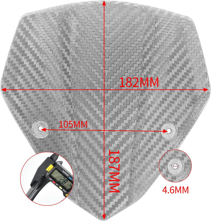 Motorrad Duke790 Duke890 Frontscheinwerfer Verkleidung Windschutzscheibe Flyscreen Windschutzscheibe