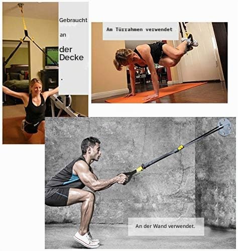 Wand Deckenhalterung für Gym & Home aufhängegurte für Olympic Ringe Fitness Training Yoga Swing Schl
