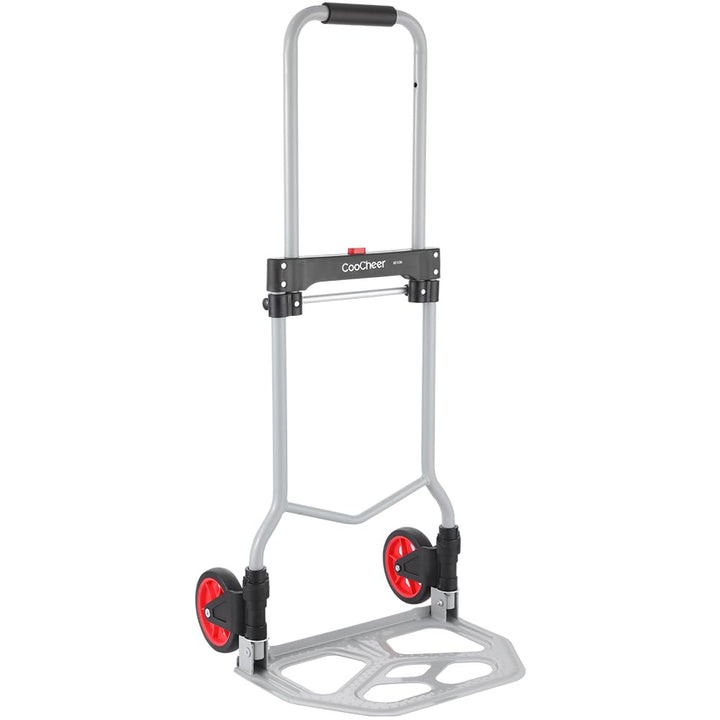 COOCHEER Aluminium-Sackkarre, zusammenklappbarer Gepäckträger, ideal für Industrie und Haushalt, max