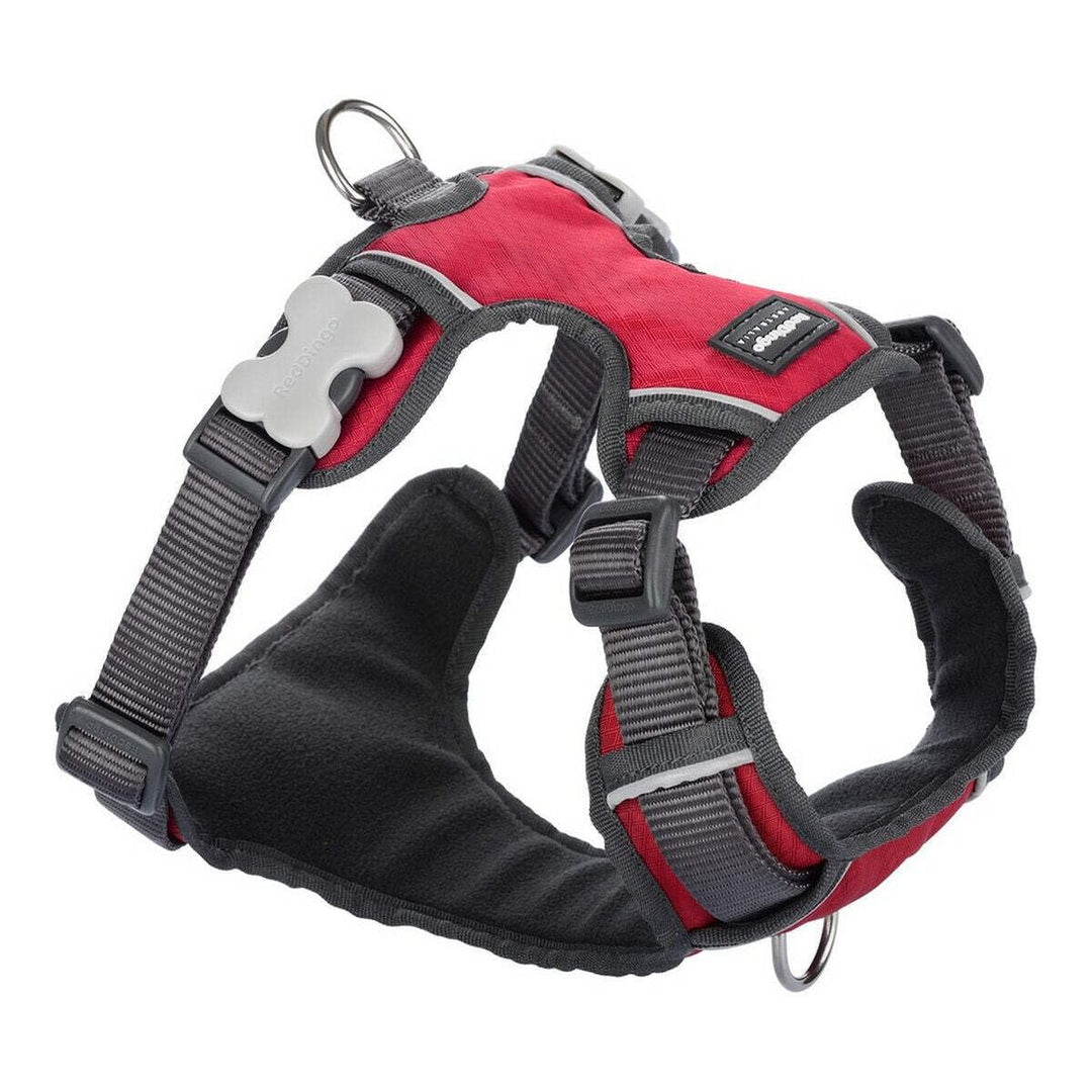 Red Dingo DH-PH-RE-SM Hundegeschirr, gepolstert, Grösse S, Rot rot Small, rot Small