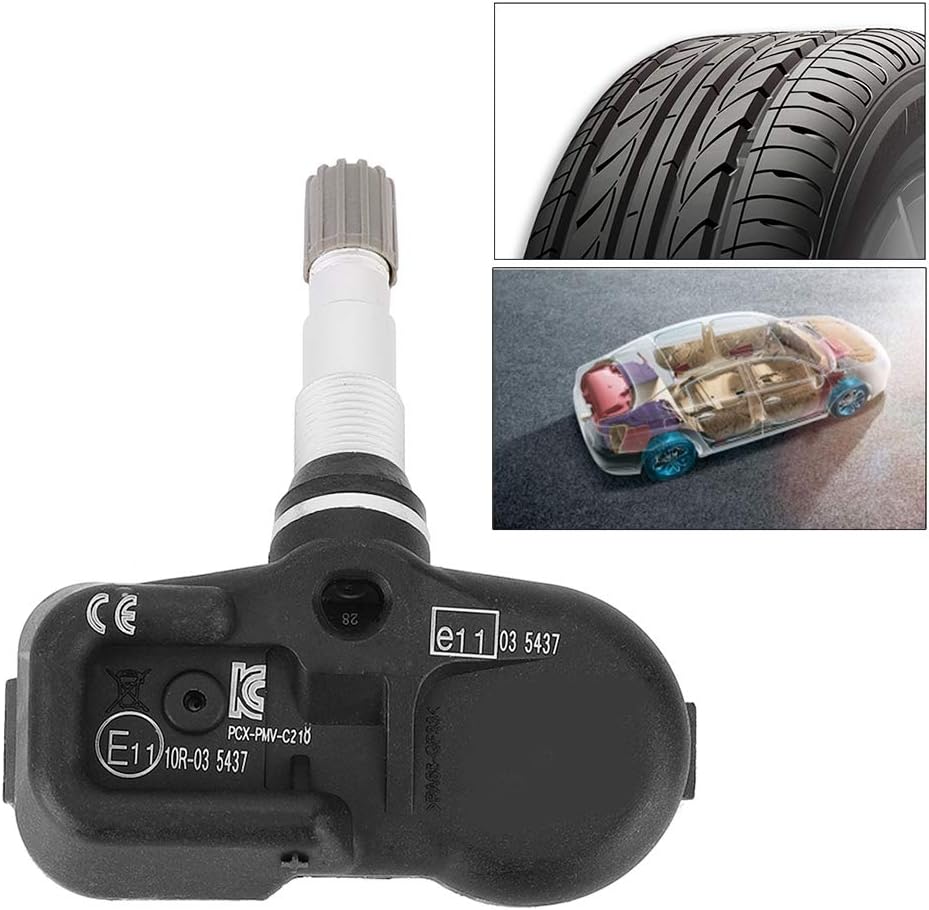 KIMISS Kfz-Reifendruckkontrollsensor TPIS PMV-C210 Passend für Yaris Auris RAV4 2007 GS450h Aluminiu