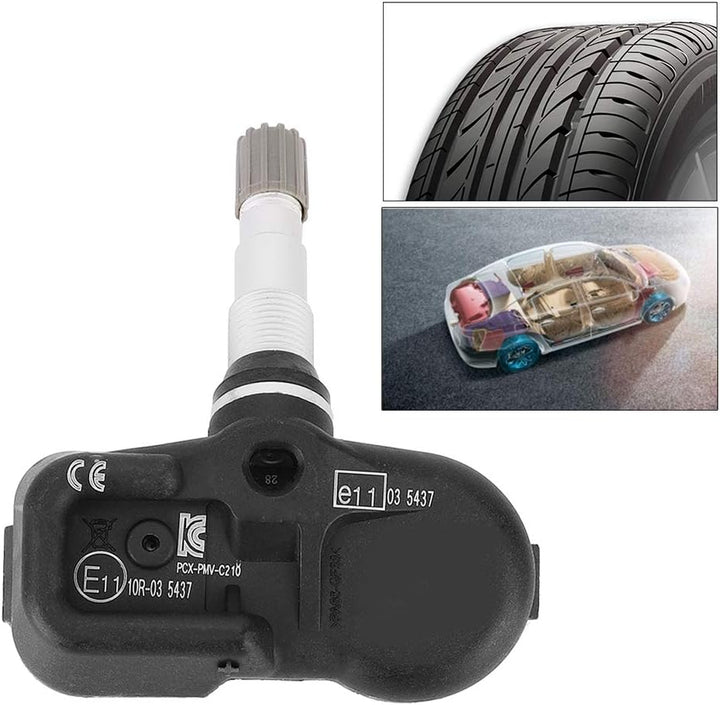 KIMISS Kfz-Reifendruckkontrollsensor TPIS PMV-C210 Passend für Yaris Auris RAV4 2007 GS450h Aluminiu