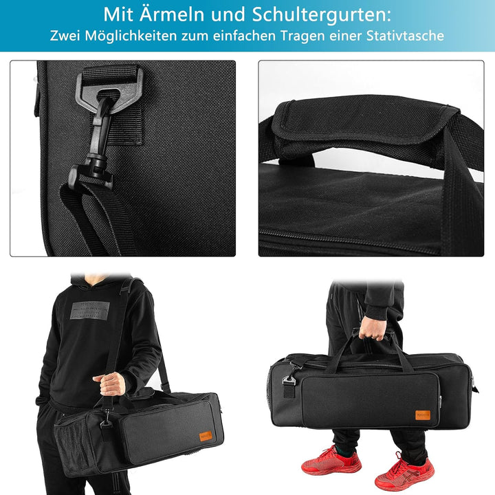 OUUTMEE Multifunktionale Stativtasche Robuste Stativ-Tragetasche mit Griff für Lichter, Lautsprecher