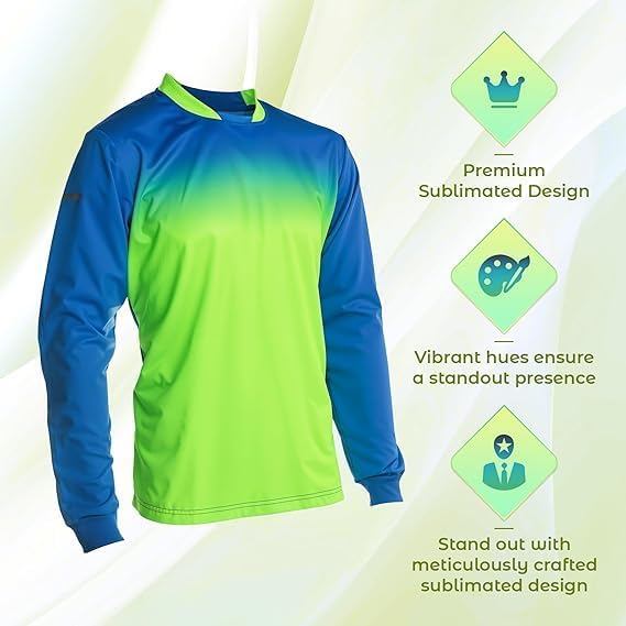 Vizari Vallejo Torwarttrikot Size Youth S Royal/Neon Green, Size Youth S Royal/Neon Green