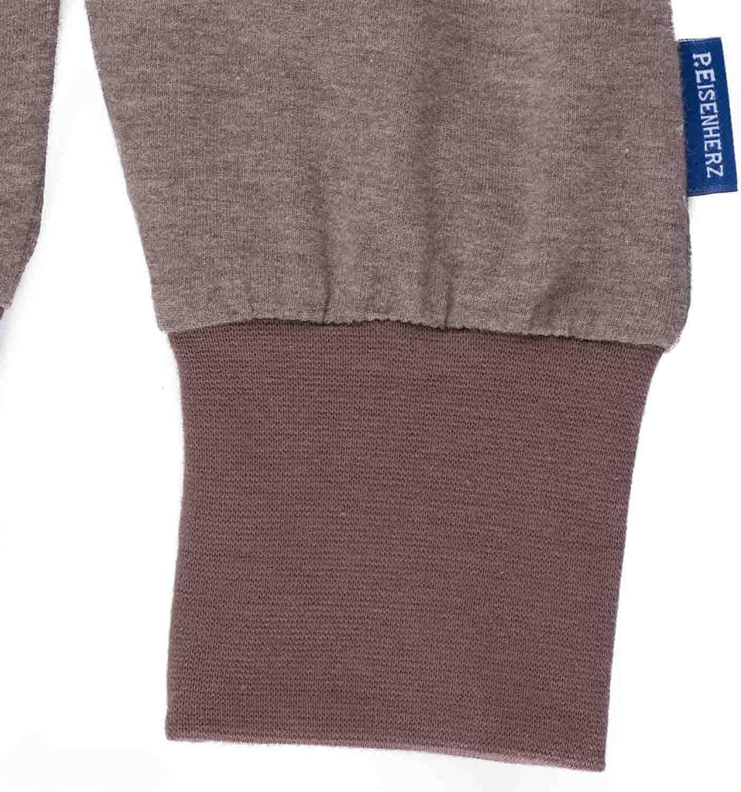 Trachten Set für Mädchen bestehend aus Baby Body mit langem Arm Motiv "Brezel" mit Stickerei "Spatze