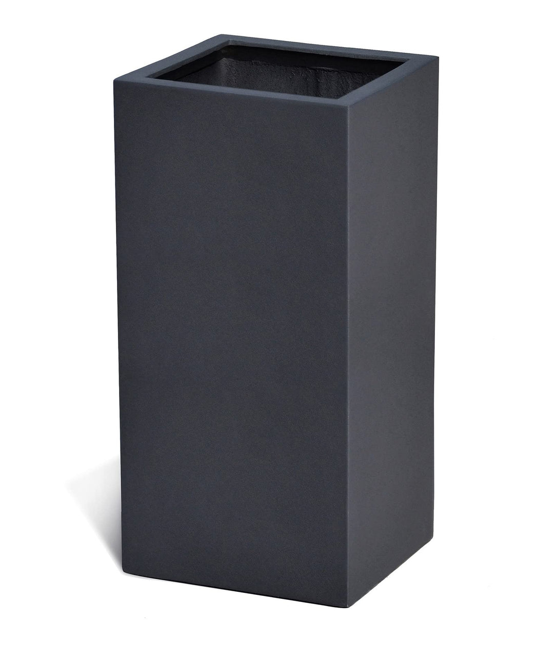 Pflanzkübel HIGH Cube 45 Anthrazit Schwarz Quadratisch * 45 x 45 x 90 cm * 10 Jahre Garantie 45x45x9