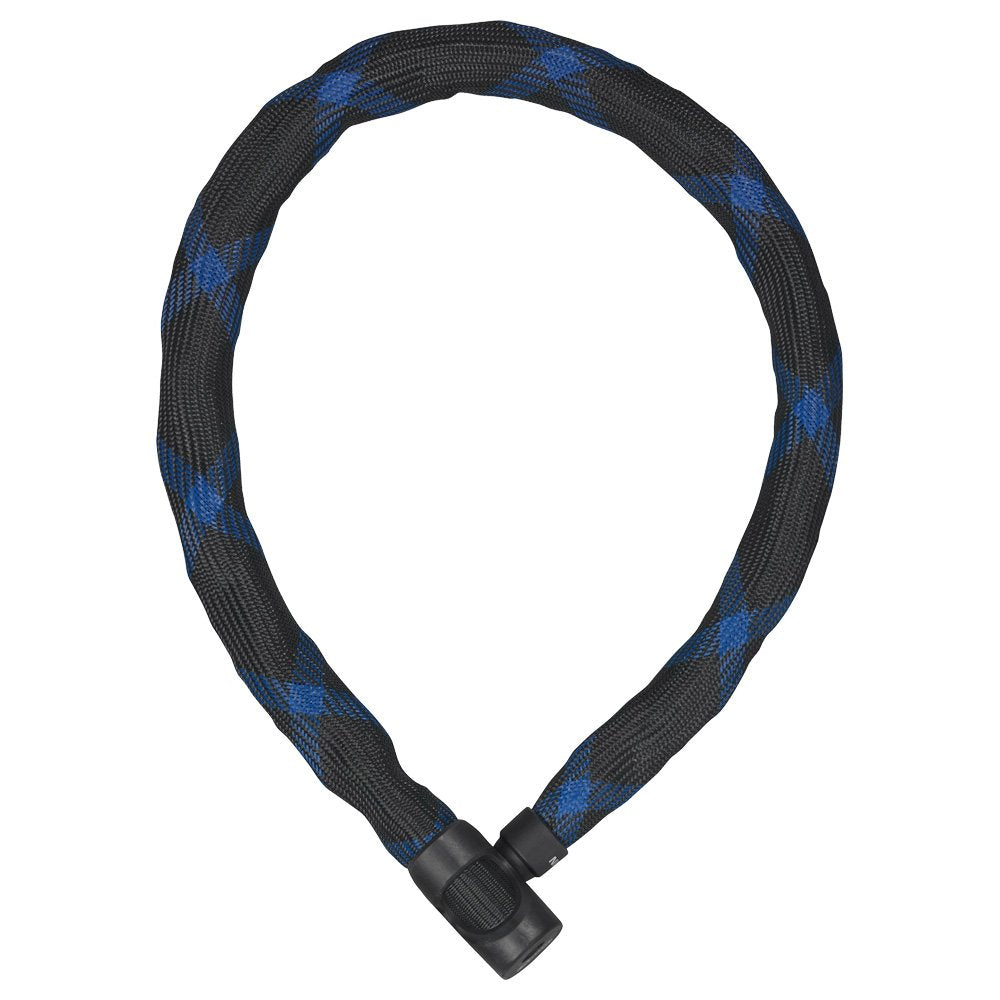 ABUS Kettenschloss IVERA Chain 7210 – Fahrradschloss mit hochflexibler IvyTex-Kunstfaserummantelung