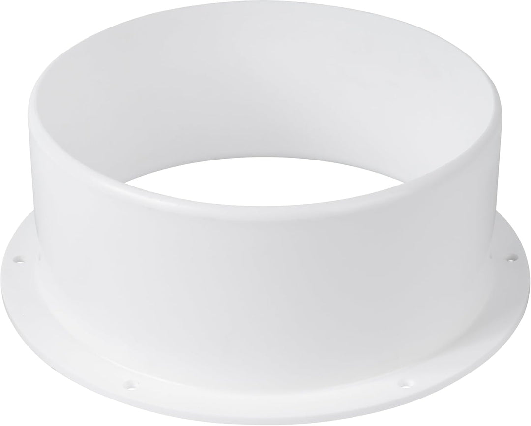 Vent Systems 150 mm 2 Stück Lüftungskanalverbinder Flansch gerade Lüftungsrohr Kunststoff Kanalverbi