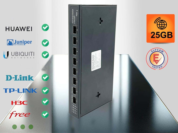 Elfcam® - 25G SFP28 SR Netzwerk-Transceiver-Modul Kompatibel mit Cisco SFP28 25GBASE-SR 850nm 100m D