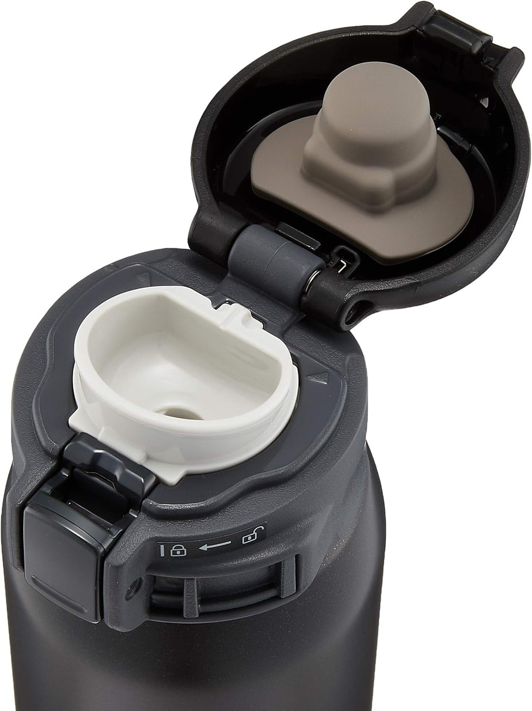 Zojirushi Tasse, Edelstahl, 1 Stück (1 Stück), Mattschwarz 473 g Matte Black, 473 g Matte Black