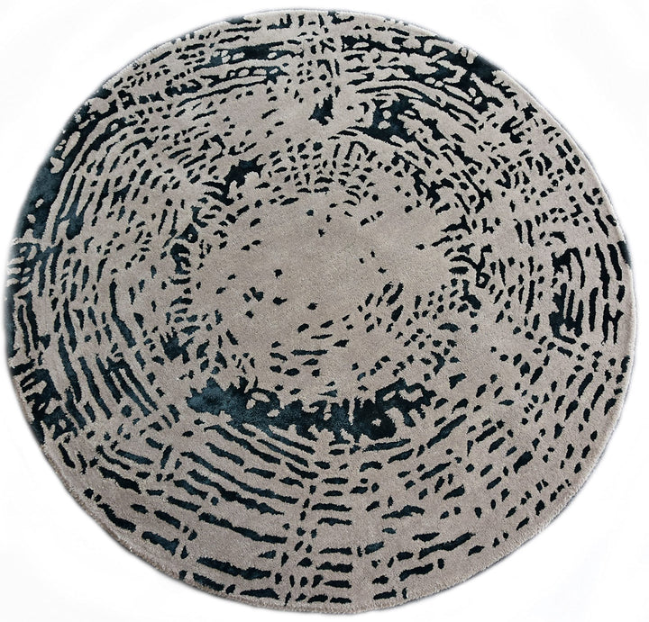 Sivas Grey Round 150x150cm 150x150 Grau, 150x150 Grau