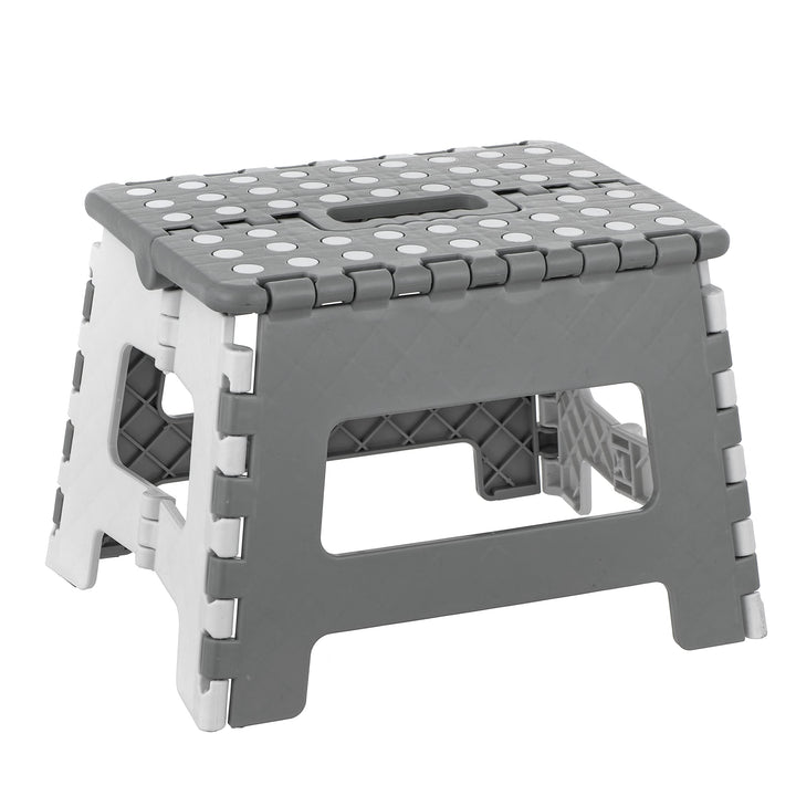 Baroni Home Klappbare Tritthocker, Klapphocker bis 130 kg, Ultra-robust, platzsparender Hocker mit A