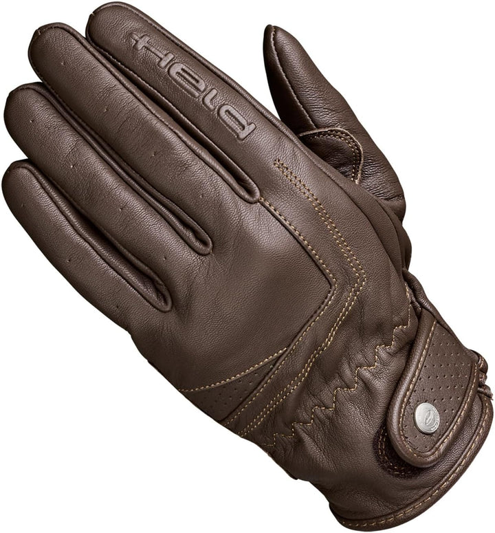 Held Motorradhandschuhe kurz Motorrad Handschuh Classic Rider Lederhandschuh kurz, Unisex, Chopper/C