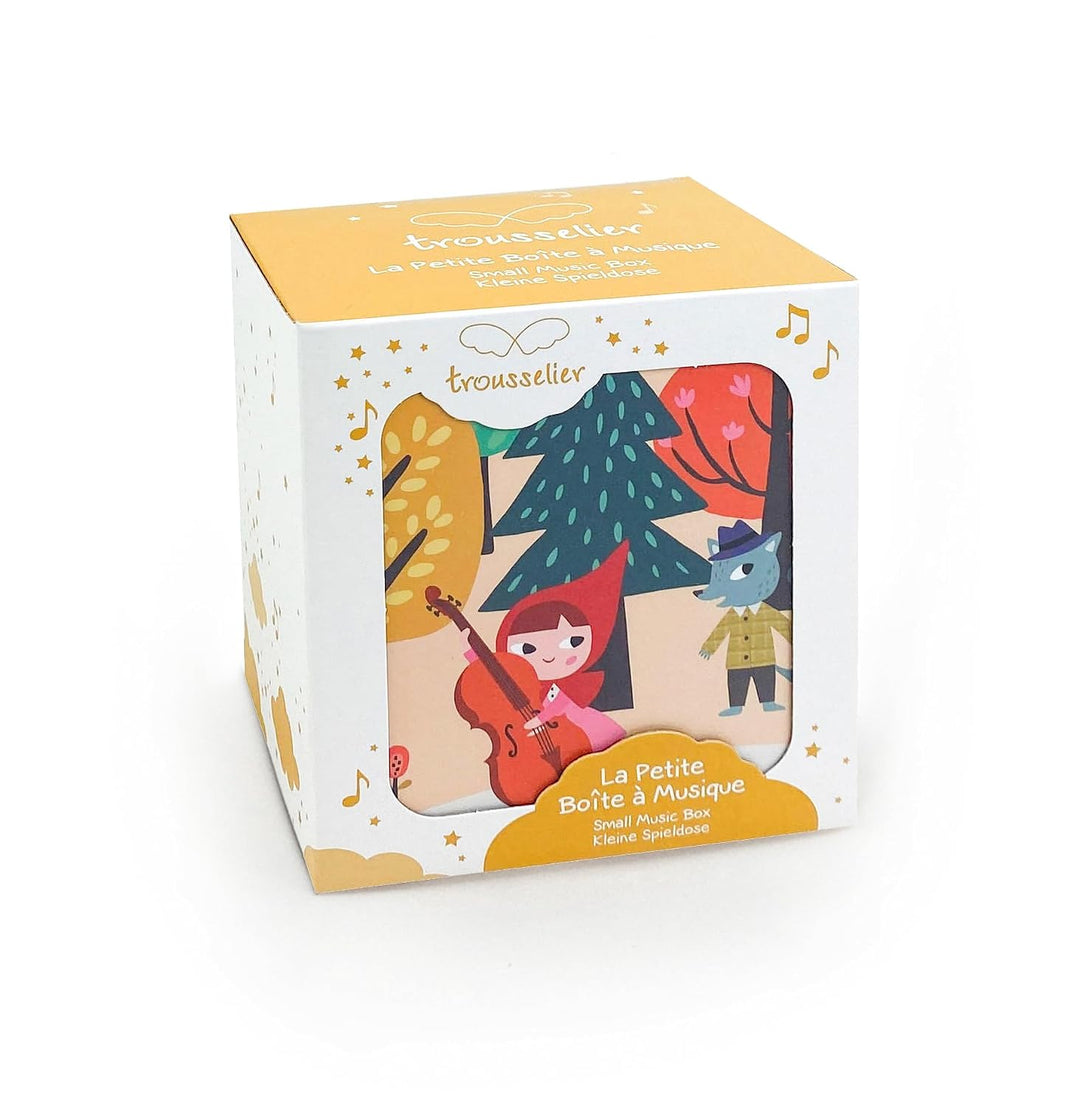 TROUSSELIER - Rotkäppchen - Schatzkiste &amp; Musikschmuck - Spieluhr - Ideales Kindergeschenk - Musik W