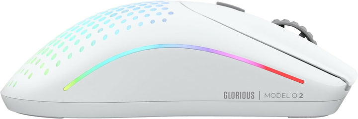 Glorious Gaming Model O 2 Wireless Mouse da Gaming - Wireless 2,4 GHz e Bluetooth ibrido, superlegge