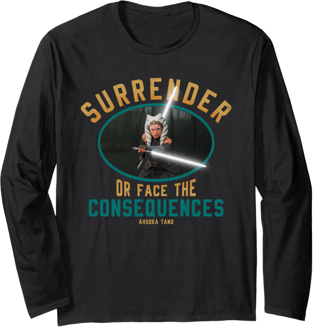 Star Wars The Mandalorian Ahsoka Tano Surrender Langarmshirt