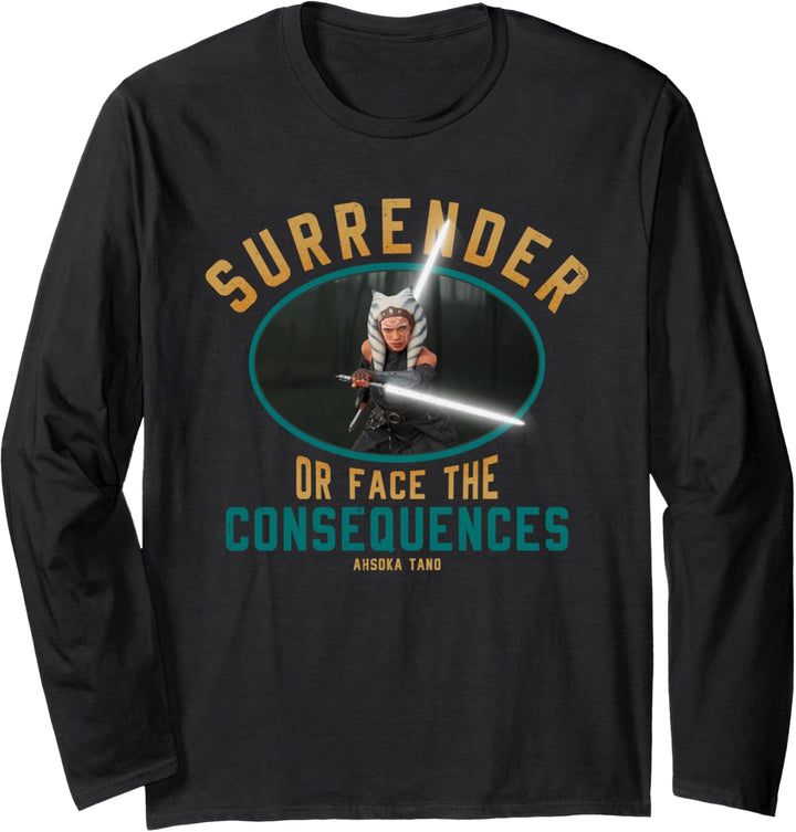 Star Wars The Mandalorian Ahsoka Tano Surrender Langarmshirt