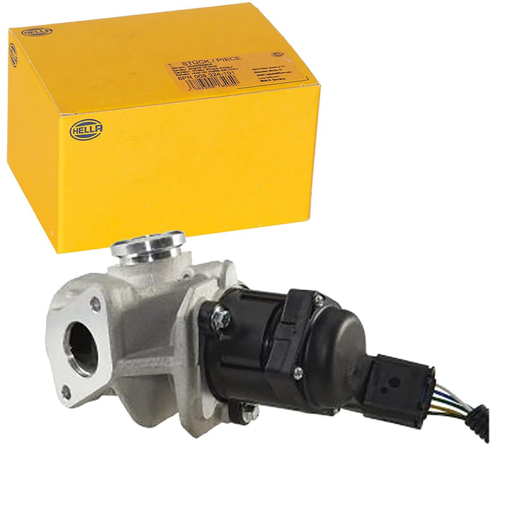 HELLA 6NU 010 171-651 AGR-Ventil - elektronisch - 5-polig - mit Dichtung - mit Schelle