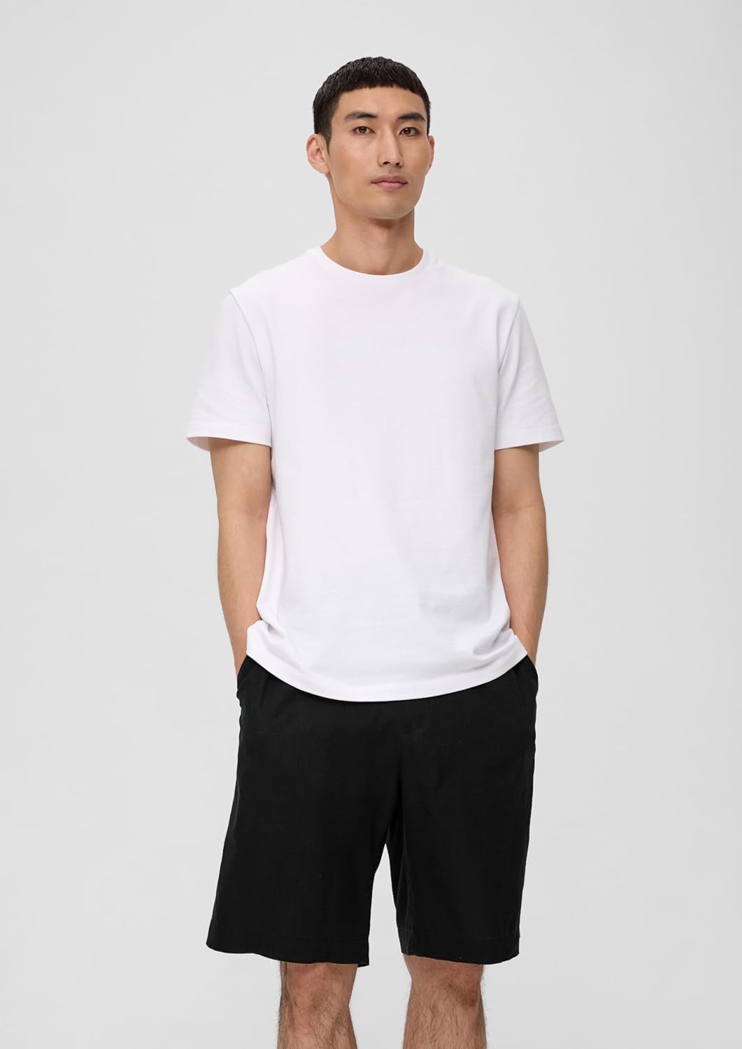 s.Oliver Herren Short Detroit, Relaxed Fit L Schwarz 9999, L Schwarz 9999