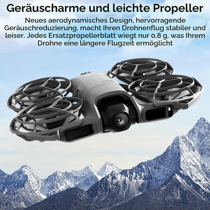 Neo 2 Propeller Blätter– mit Kollisionsschutz Propellerschutz faltbarem Landegestell Gimbal Objektiv