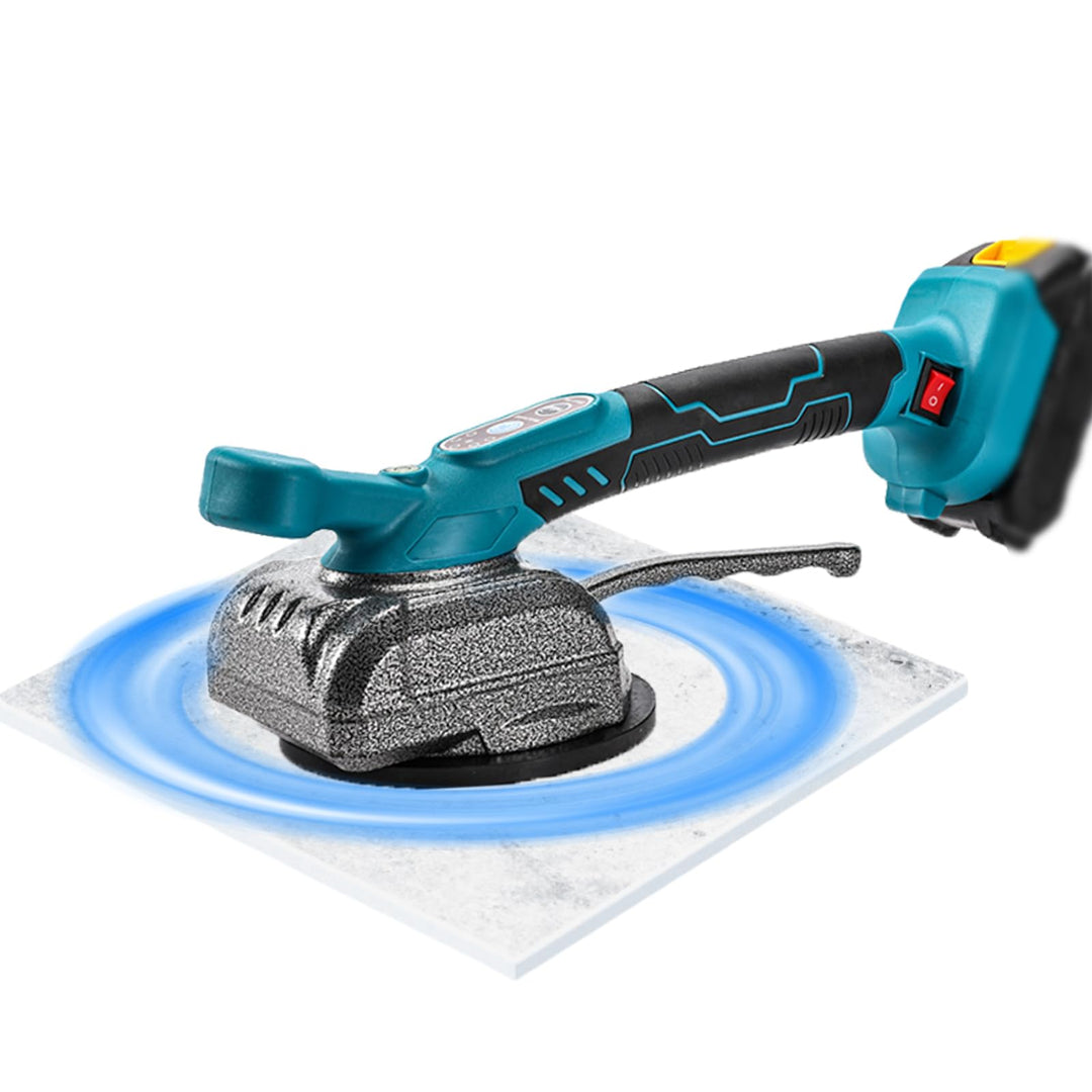 Professioneller Fliesenrüttler für Makita 18V System - 100kg Haftkraft, 13cm Sauger, 5-Stufen-Geschw