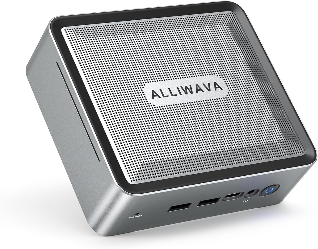 ALLIWAVA Mini PC AMD Ryzen 7 5800U (8C/16T bis zu 4,4 GHz) 32GB DDR4 1TB NVME SSD Mini Desktop Compu
