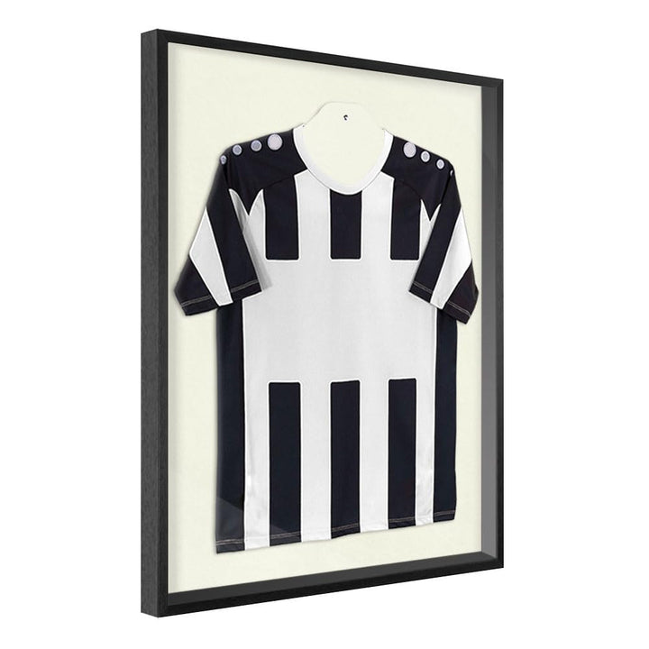 Bildershop-24 Objektrahmen Trikotrahmen Vario inkl. Bügel und Passepartout 80x100cm Schwarz (lackier