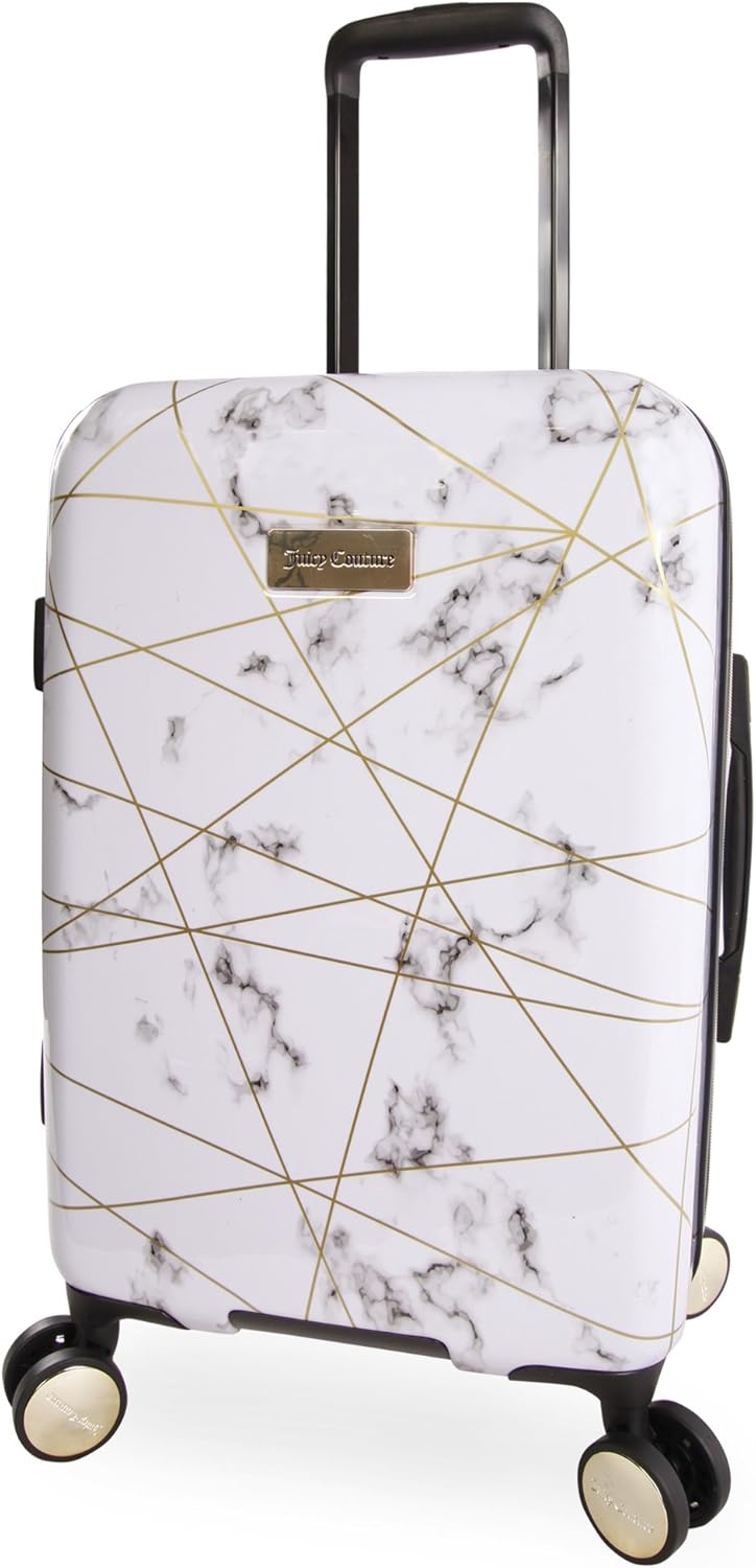 Juicy Couture Vivian Spinner 53,3 cm, Marmor-Web. (Weiss) - JC-PC-10121-MBWB, Marmor-web.
