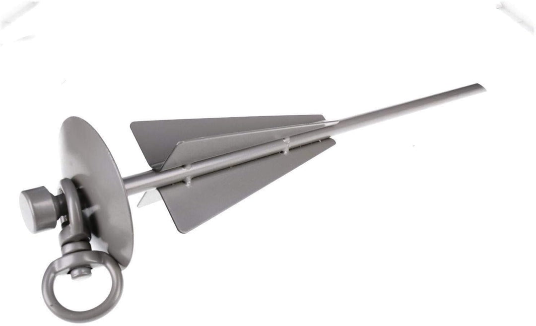 AB Tools 2 x Extra Starke Hund Pfahl Spike & 2 x 15ft Witterungsbestandig Tie-Out Kabel