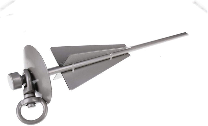 AB Tools 2 x Extra Starke Hund Pfahl Spike & 2 x 15ft Witterungsbestandig Tie-Out Kabel