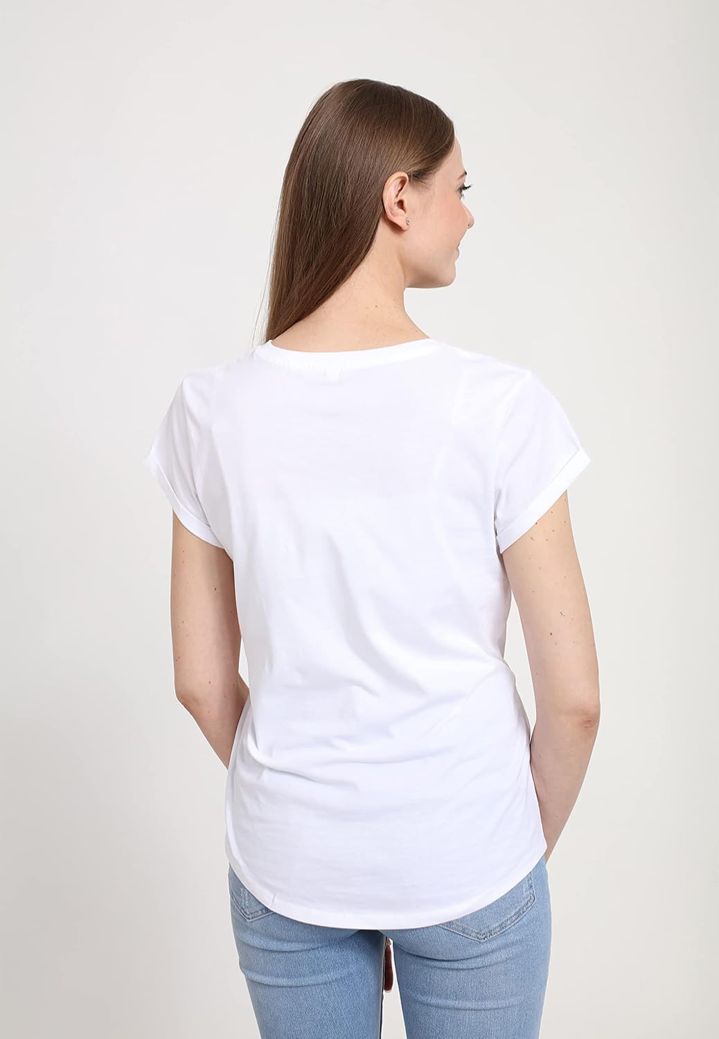 Marvel Damen X-men Grey Flight Women's Rolled Sleeve T-shirt L Weiss, L Weiss