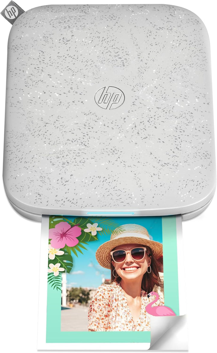 HP Sprocket 3x4" Sofortbilddrucker für Smartphones- Tragbarer, kabelloser Farbdrucker - Zink-Fotopap