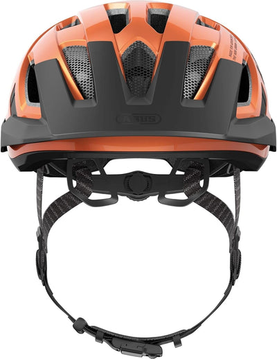 ABUS Stadthelm Urban-I 3.0 ACE - sportlicher Fahrradhelm mit LED-Rücklicht, verlängertem Schirm und